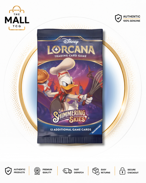 Disney Lorcana Shimmering Skies Booster Pack English Edition Factory Sealed