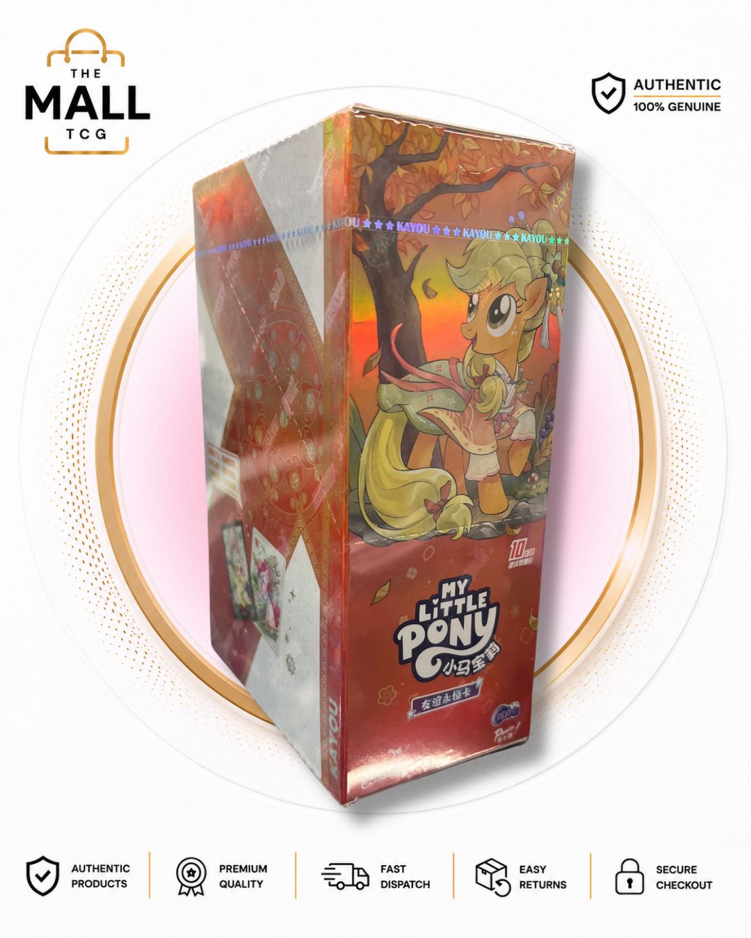 My Little Pony Friendship Eternal Applejack Booster Box | Chinese | 18 Packs