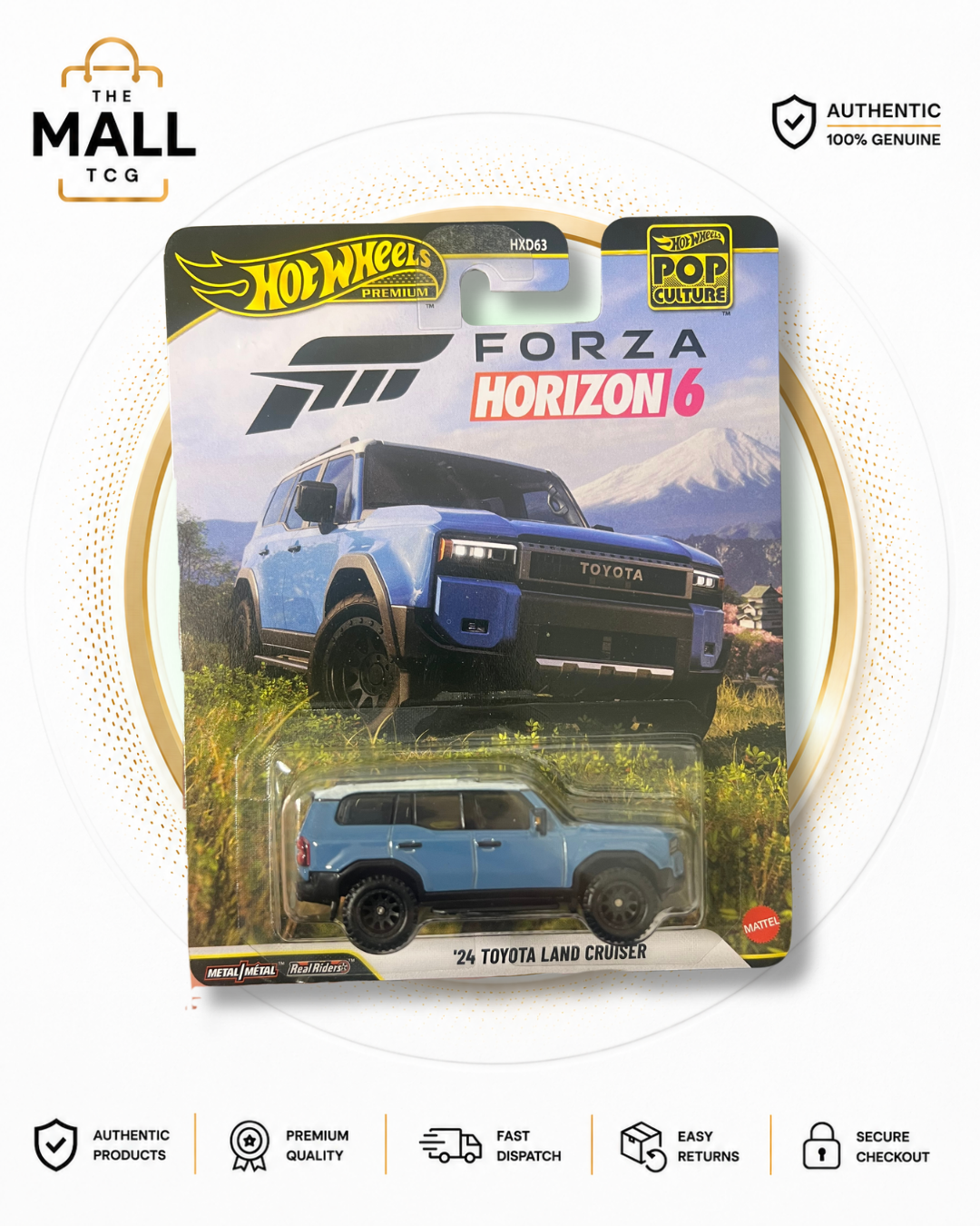 Hot Wheels Premium Pop Culture HXD63 1:64 Die-Cast Cars | Choose Your Vehicle