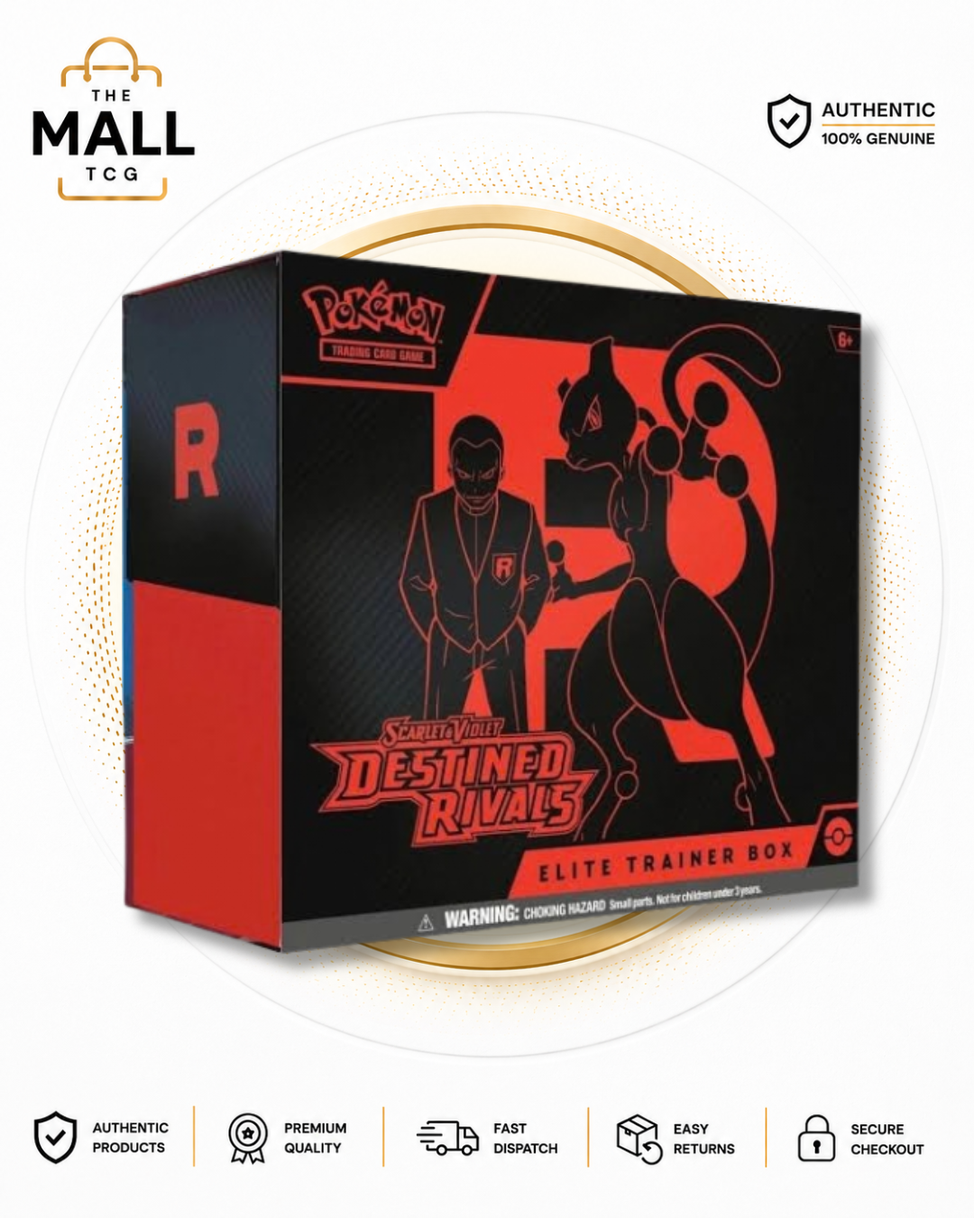 Pokémon Destined Rivals Elite Trainer Box | English ETB