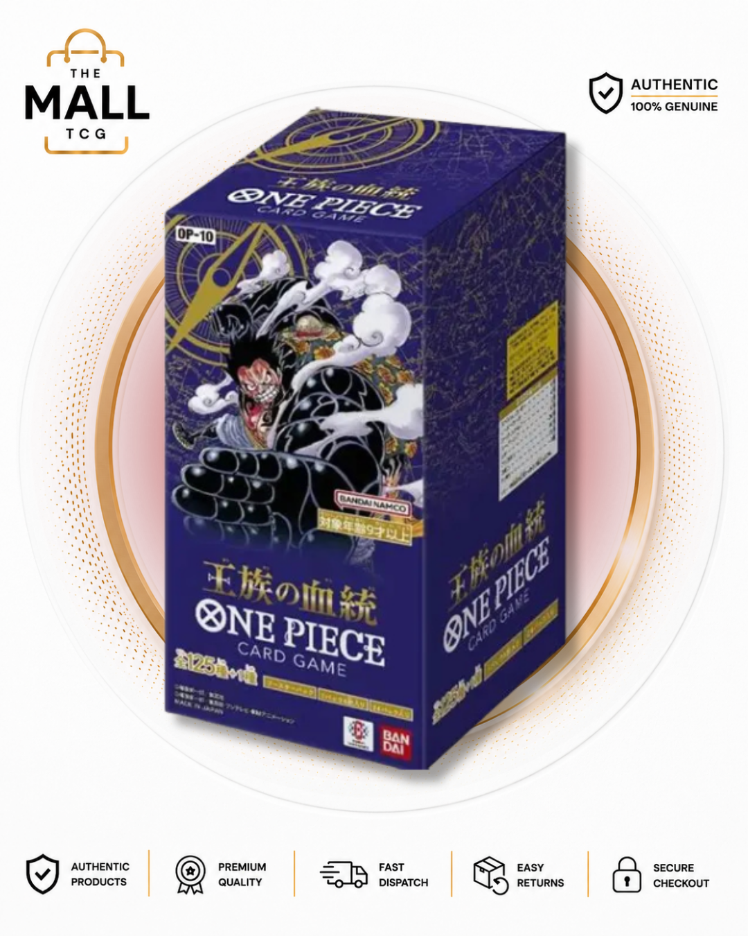 OP10 Royal Blood Japanese Booster Box One Piece Card Game Factory Sealed