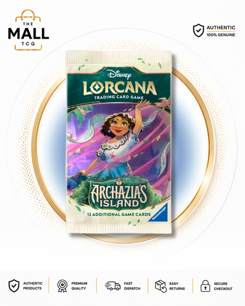Disney Lorcana Archazia's Island Booster Pack English Edition Factory Sealed