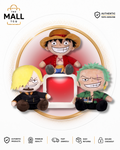 One Piece 24cm Plush Collection Featuring Monkey D Luffy Roronoa Zoro and Sanji Soft Toys