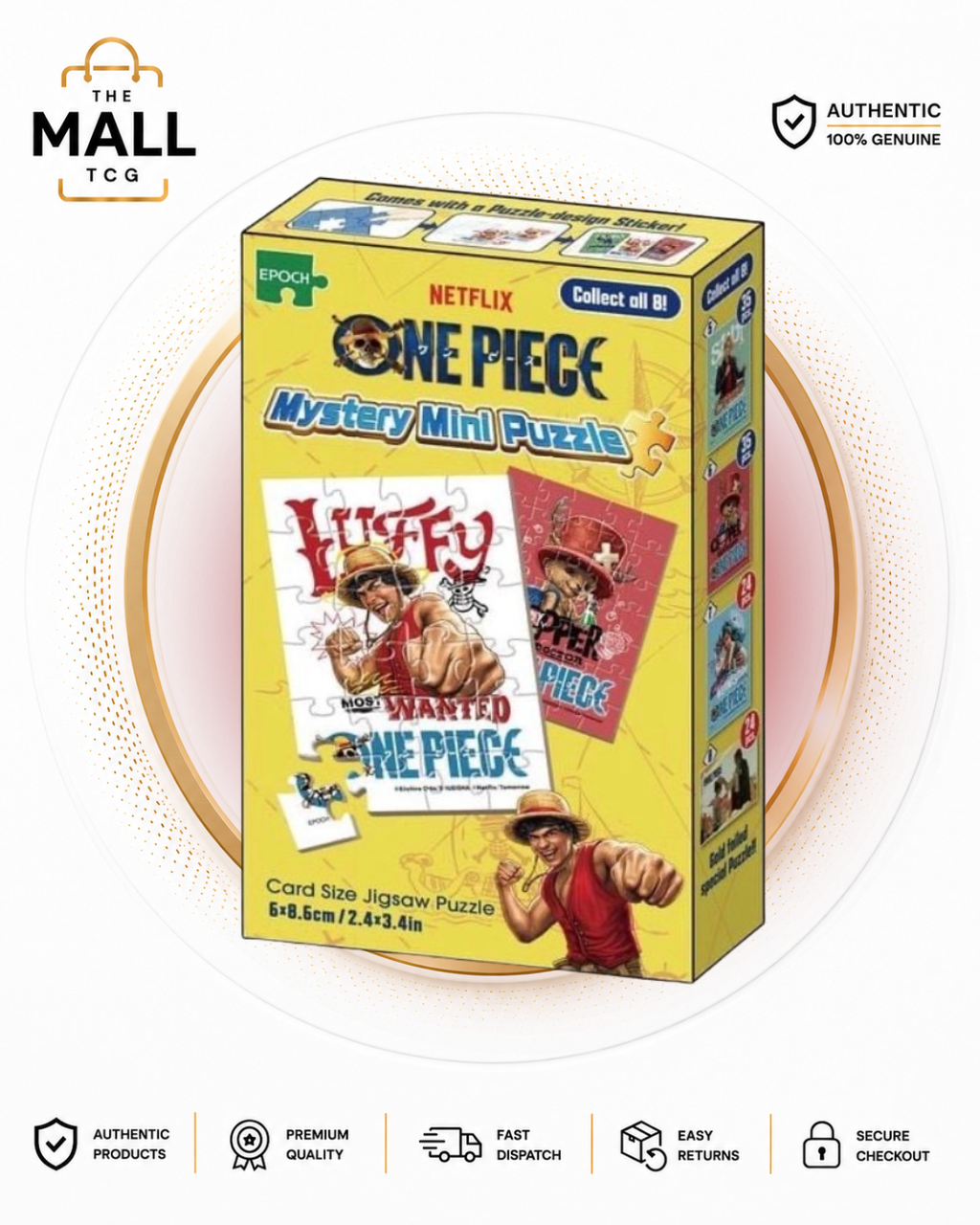 ONE PIECE Mystery Mini Puzzle Blind Box | 8 to Collect