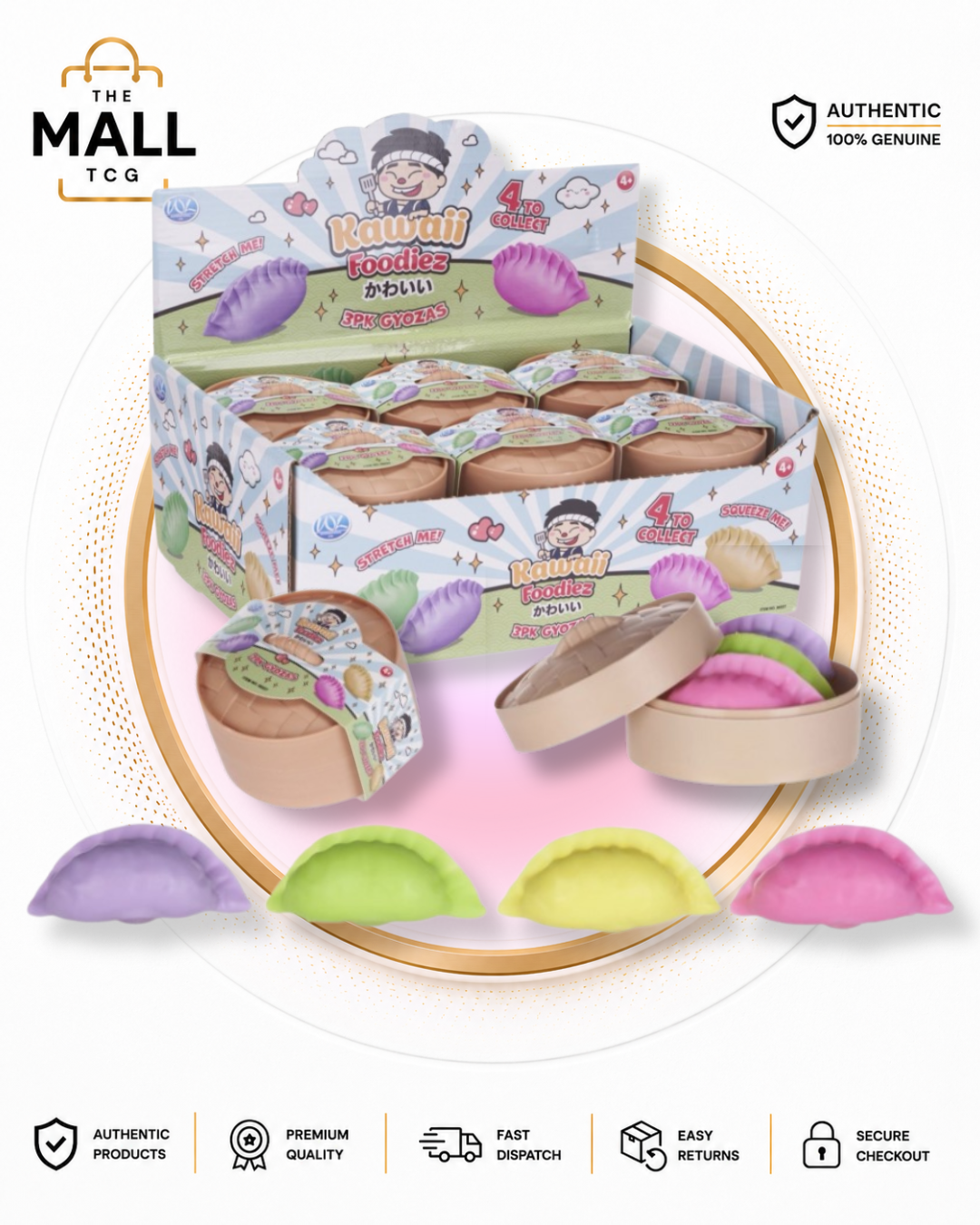 Kawaii Foodiez - 3pk Gyoza’s