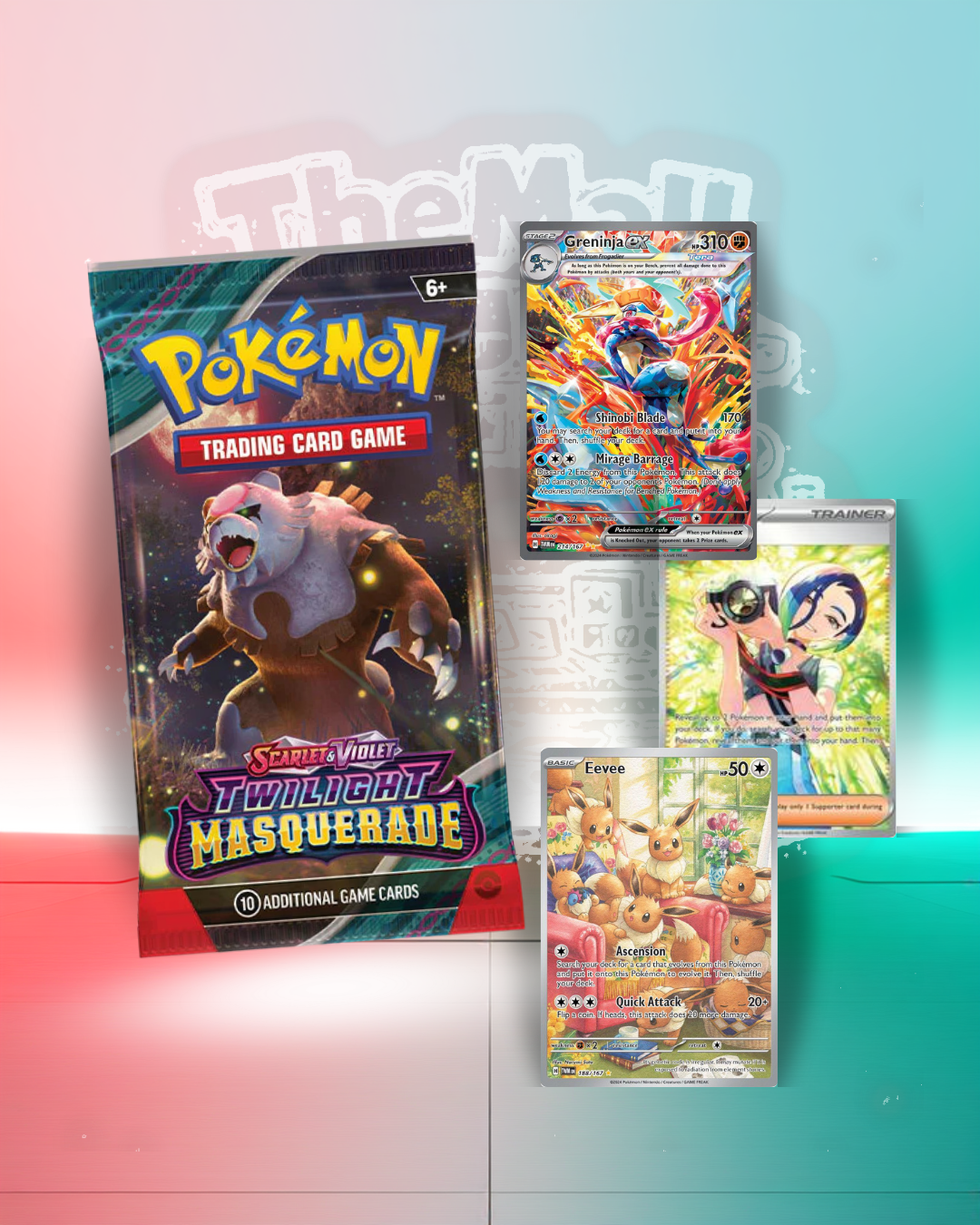 Pokémon Scarlet and Violet Twilight Masquerade Booster Pack English Edition Factory Sealed