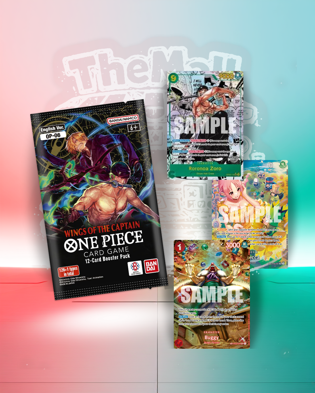 One Piece Wings of the Captain OP-06 English Booster Pack
