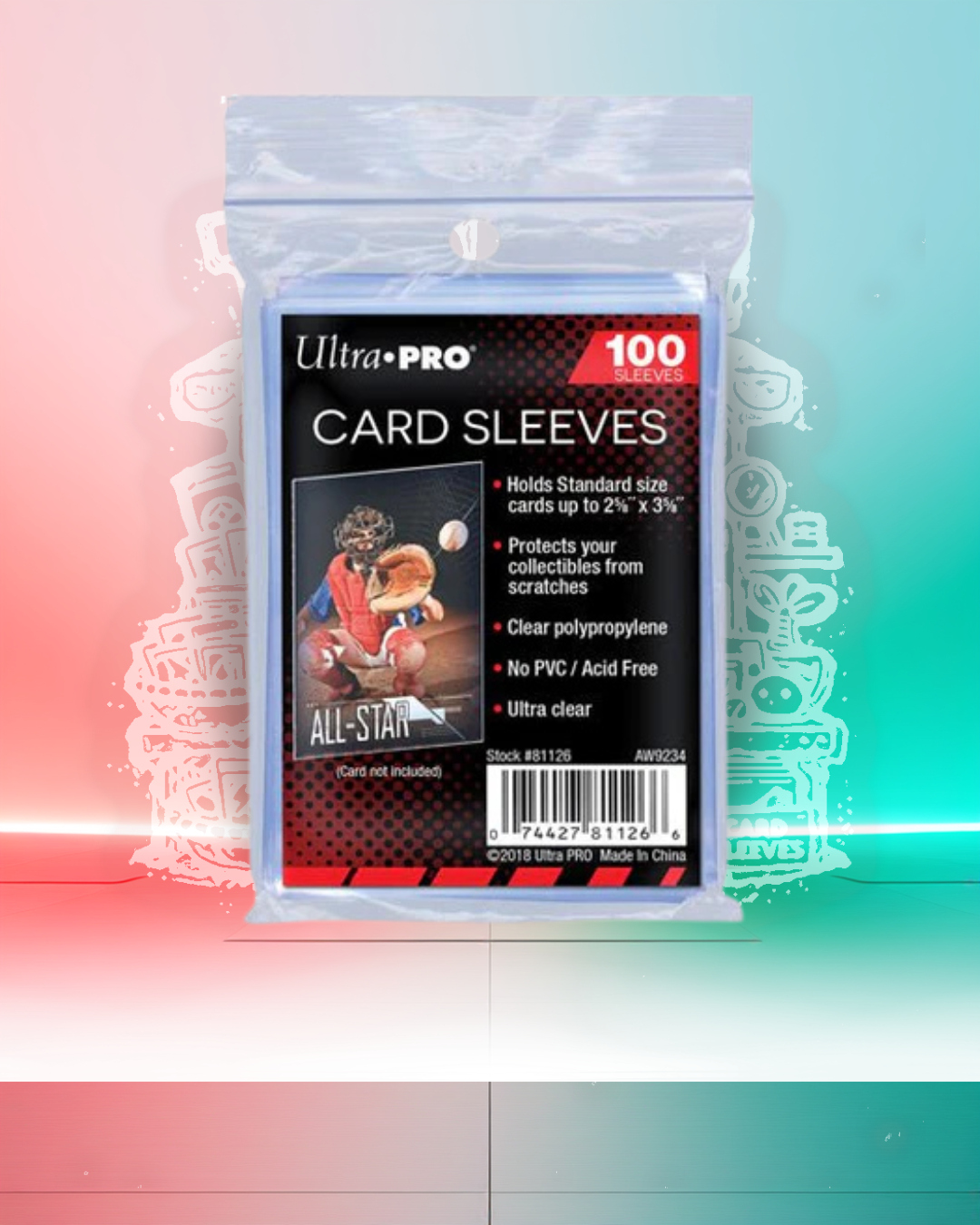 Ultra Pro Standard Soft Penny Sleeves - 100 Count