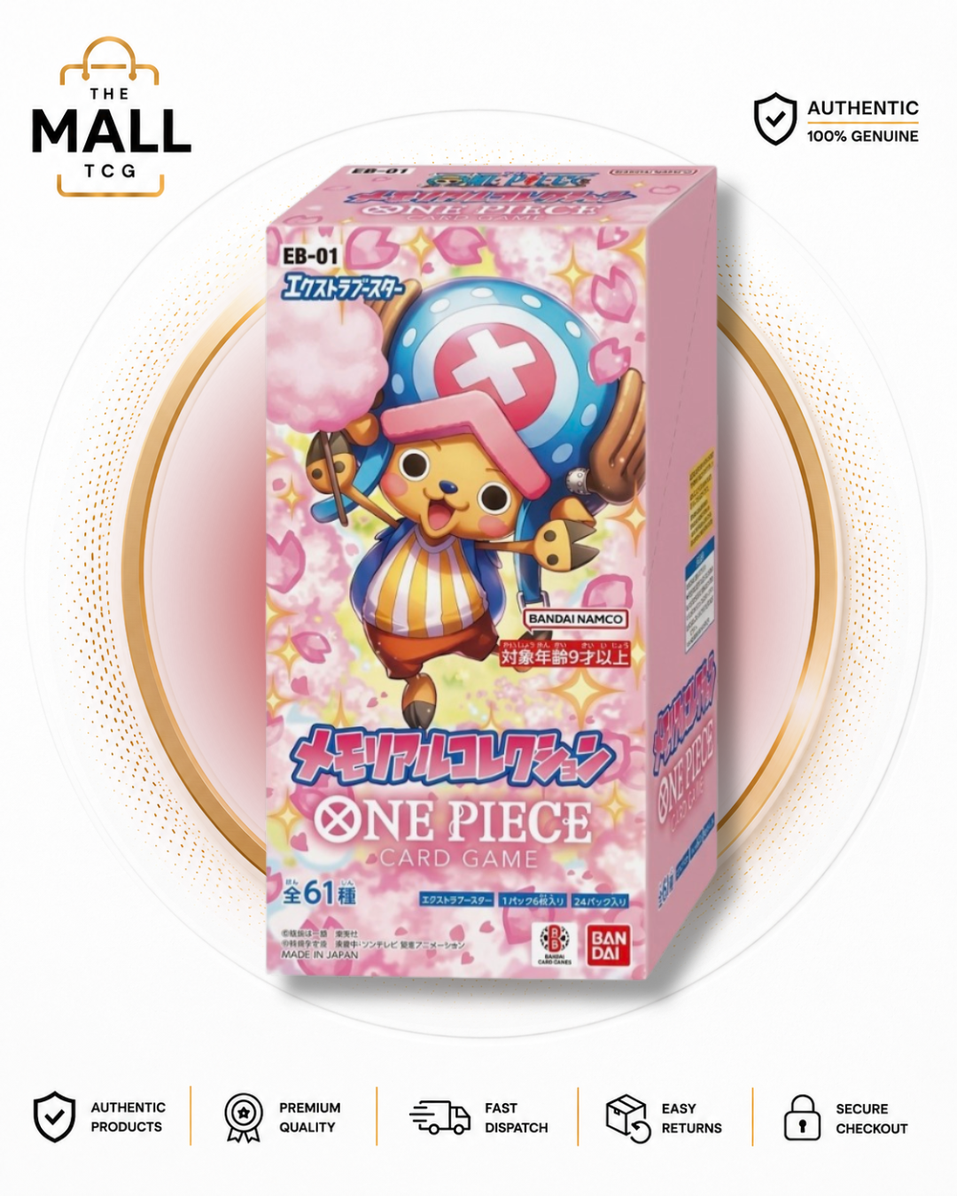 chopper booster box One Piece Get rare and powerful cards One Piece EB-01