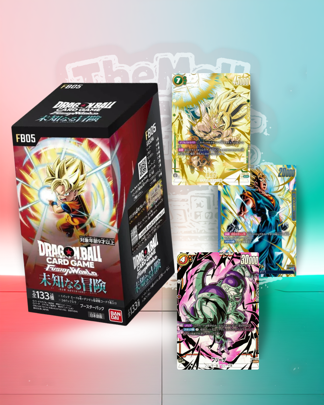FB05 New Adventure Japanese Booster Box Dragon Ball Fusion World Factory Sealed