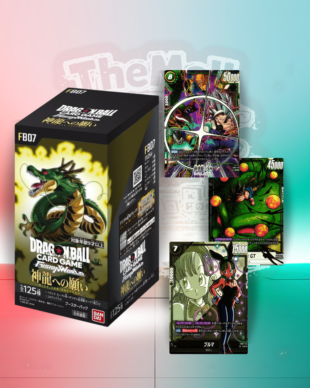 FB07 Wish For Shenron Japanese Booster Box Dragon Ball Fusion World Factory Sealed