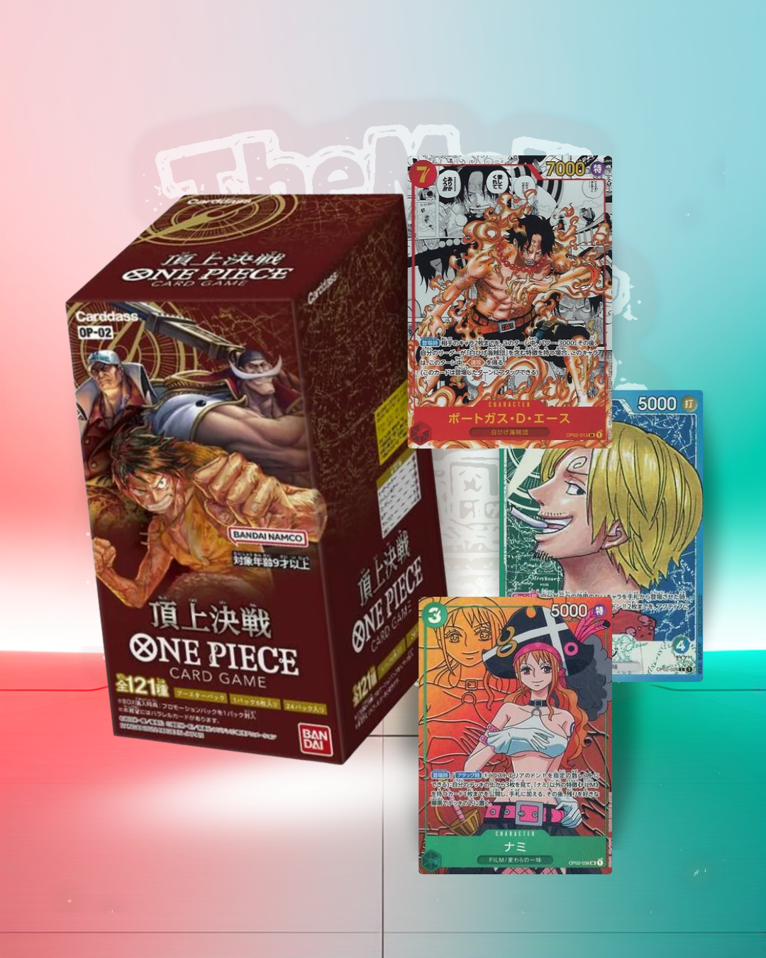 OP02 Paramount War Japanese Booster Box One Piece Card Game Factory Sealed