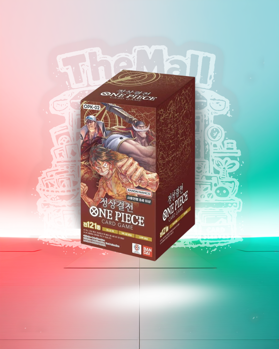 OPK02 Paramount War Korean Booster Box One Piece Card Game Factory Sealed With Promo Card